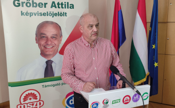 Grőber Attila: Pápán is megkezdődött az aláírásgyűjtés
