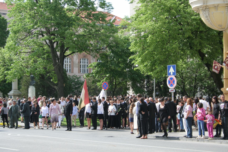 Városi ballagás - Pápa - 2013