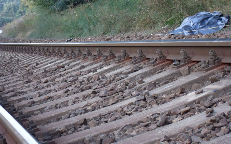 Vonatgázolás Pápán!