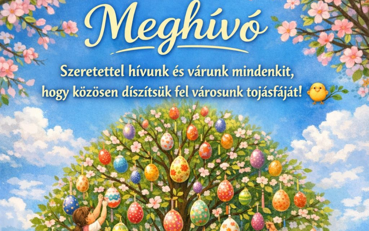 Közös tojásfadíszítésre hívják a pápaiakat a Kossuth utcára