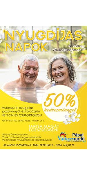 Várkertfürdő Nyugdíjas nagy